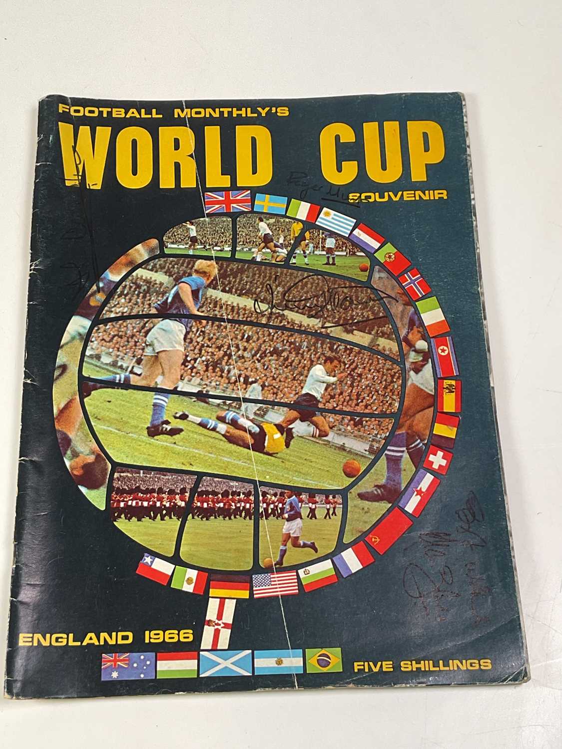 Lot 2329 ENGLAND WORLD CUP WINNERS 1966; a Football