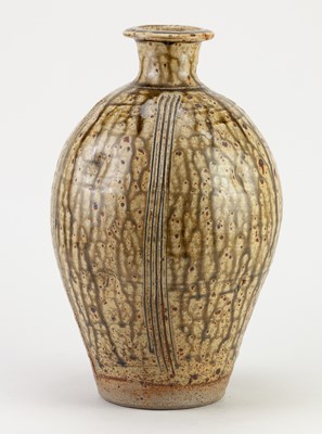 Lot 452 - JIM MALONE (born 1946); a stoneware bottle...