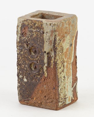 Lot 403 - IAN AULD (1926-2000); a rectangular stoneware...