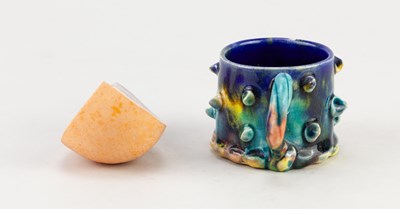 Lot 504 - KATE MALONE (born 1959); a small earthenware...