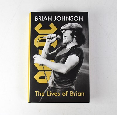 Lot 554 - BRAIN JOHNSON; 'The Lives of Brian', a memoir...