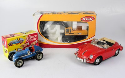 Lot 213 - SCHUCO; a boxed model of a racing car,...