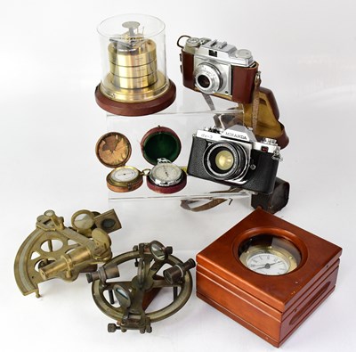 Lot 179 - A group of scientific instruments including...