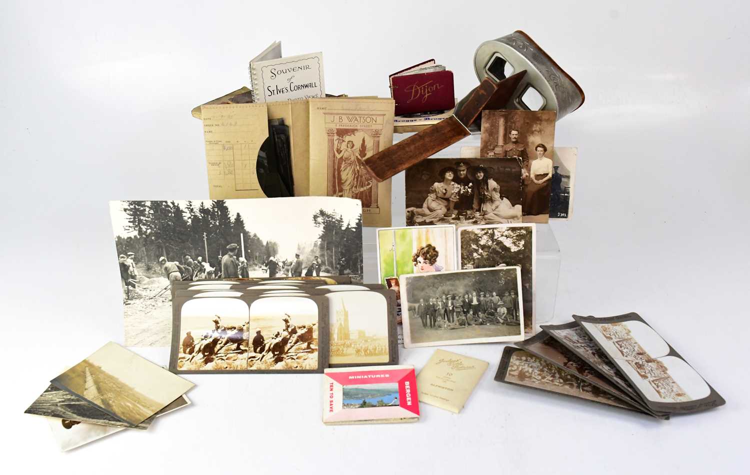 Lot 411 - An extensive ephemeral military archive...