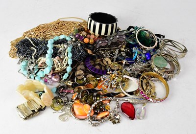 Lot 1257 - A large quantity of costume jewellery.