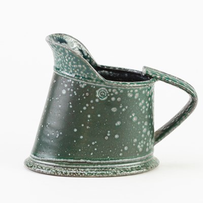 Lot 36 - WALTER KEELER (born 1942); a salt glazed jug,...