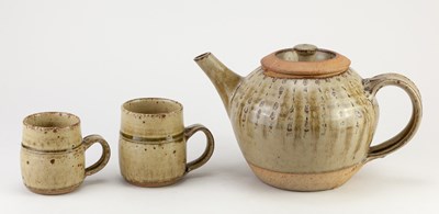 Lot 29 - RICHARD BATTERHAM (1936-2021); a stoneware...