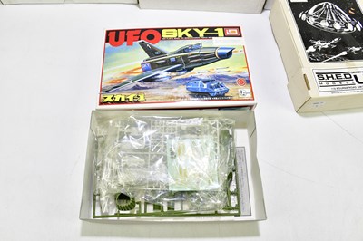 Lot 132 - GERRY ANDERSON; eight boxed UFO model kits.