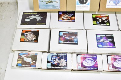 Lot 135 - STAR TREK; a collection of precision model...