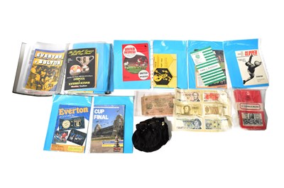 Lot 631 - A quantity of football programmes and a small...