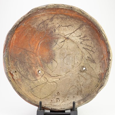 Lot 186 - CHARLES BOUND (born 1939); a large wood fired...