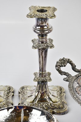 Lot 1012 - A quantity of electroplated items to include...