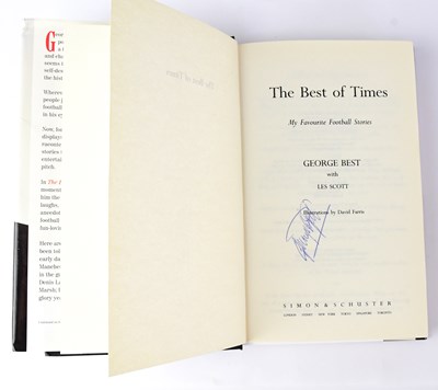 Lot 527 - GEORGE BEST; 'My Favourite Football Stories',...