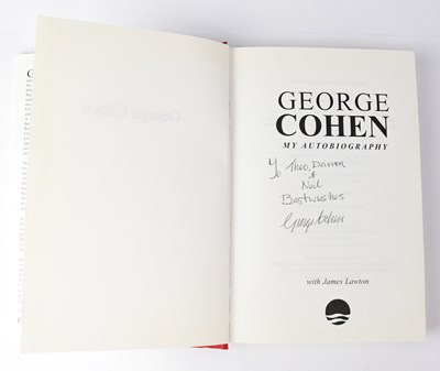 Lot 520 - GEORGE COHEN; 'My Autobiography', bearing the...