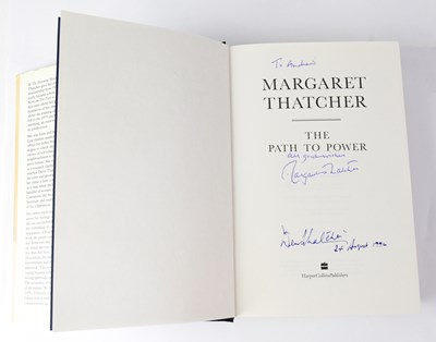 Lot 588 - MARGARET THATCHER; 'The Path to Power', a...