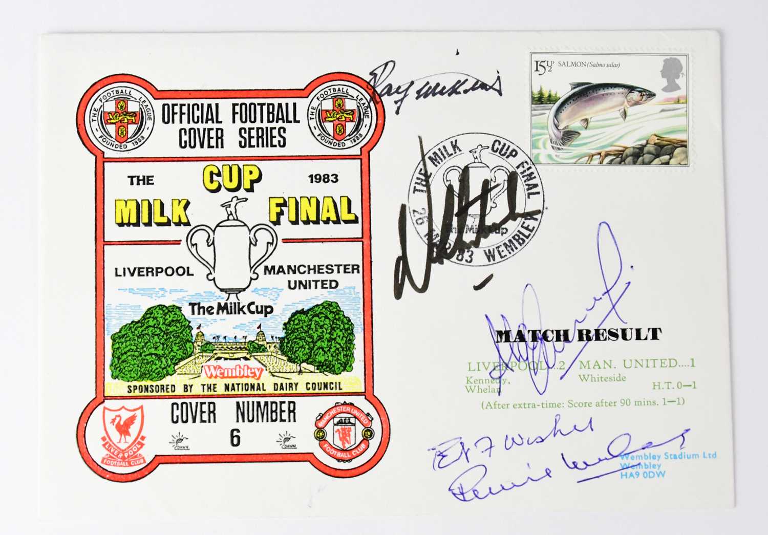 Lot 524 - MANCHESTER UNITED; a 1983 Milk Cup Final first...