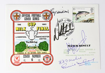 Lot 524 - MANCHESTER UNITED; a 1983 Milk Cup Final first...