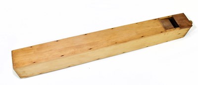 Lot 2160 - A wooden organ pipe, 115cm.