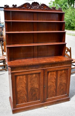 Lot 2397 - A 19th century mahogany chiffonier waterfall...