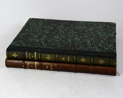 Lot 611 - CÈSAR DALY; two volumes comprising '30 1873'...