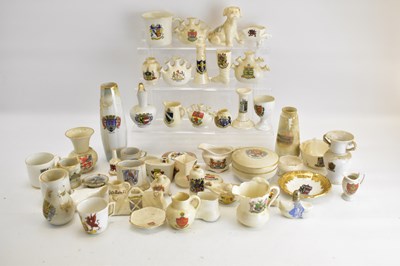 Lot 230 - Approximately forty items of mixed crested...