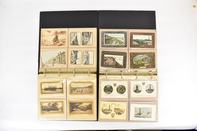 Lot 664 - Two albums of approximately 476 Blackpool...