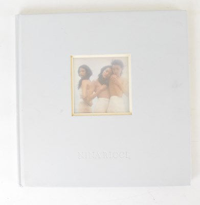 Lot 586 - DAVID HAMILTON; a rare book 'Nina Ricci', with...