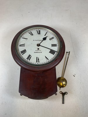Lot 481 - An early/mid 19th century mahogany drop-dial...