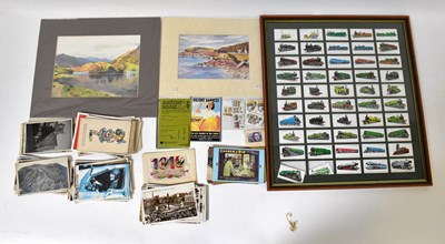 Lot 663 - A quantity of black and white and coloured...