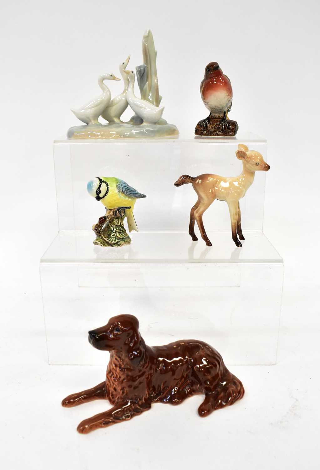 Lot 283 - A small collection of ceramic animals...