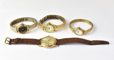 Lot 964 - WALKER & HALL; a gentlemen's wristwatch, the...