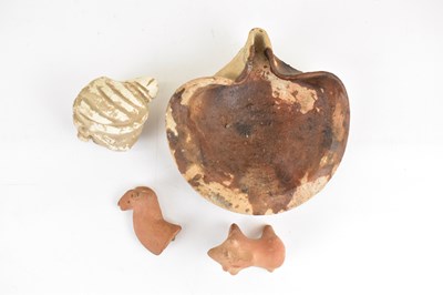Lot 324 - An Indus Valley and later ceramic artefact...