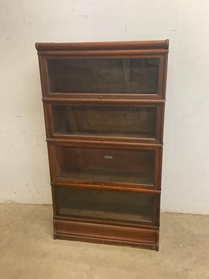 Lot 524 - GLOBE WERNICKE; an early 20th century four...