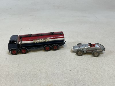 Lot 101 - A Dinky Foden Lorry and Schuco racing car.