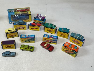 Lot 83 - MATCHBOX; a group of boxed model vehicles,...