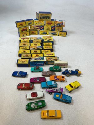 Lot 83 - MATCHBOX; a group of boxed model vehicles,...