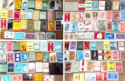 Lot 489 - Approximately 127 packs of playing cards, all...