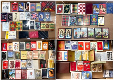 Lot 491 - Approximately 109 packs of playing cards...