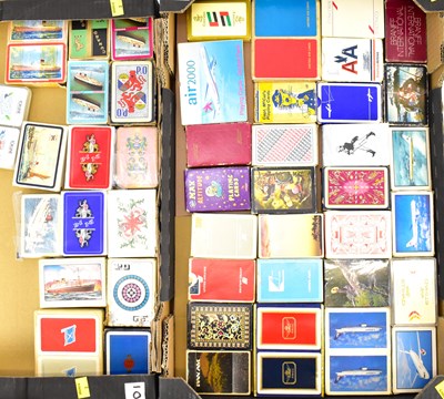 Lot 488 - Approximately 110 packs of playing cards, all...