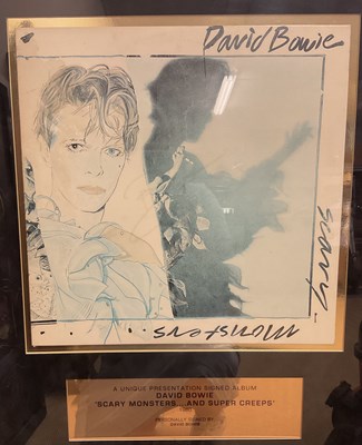 Lot 2067 - DAVID BOWIE; Scary Monsters...and Super Creeps,...