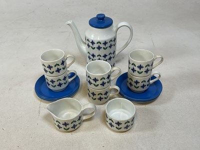 Lot 205 - MIDWINTER; a 'Roselle' coffee set, comprising...