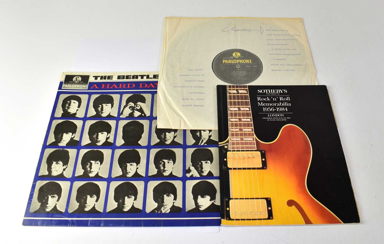 Lot 268 - THE BEATLES; 'A Hard Day's Night', LP, mono on...