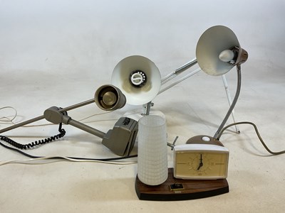 Lot 494 - A small group of mid to late 20th century lamps.