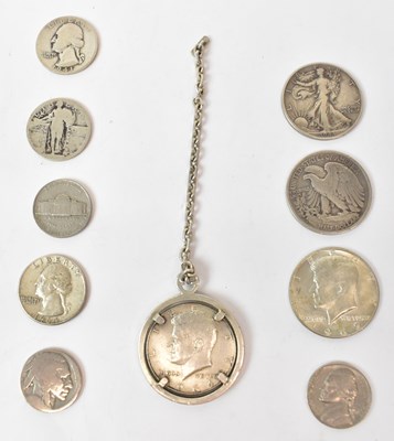 Lot 252 - A small group of American coinage comprising...