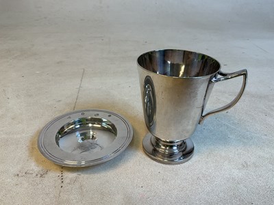 Lot 459 - An Elizabeth II hallmarked silver miniature...