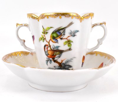 Lot 277 - DRESDEN; a late 19th century Meissen-style...