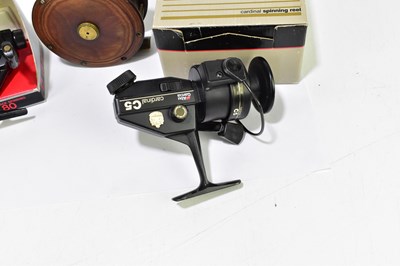 Lot 348 - ABU GARCIA; a Cardinal C5 boxed fishing reel,...