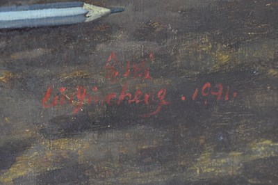 Lot 140 - LIU JINCHENG (born 1956); oil on canvas, still...