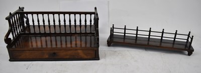 Lot 19 - An early 19th century rosewood double-sided...