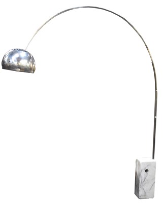 Lot 79 - An Arco steel floor lamp after the 1962 design...